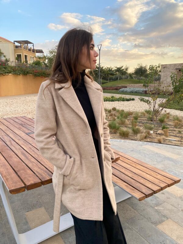 The Sandstone Wrap Coat